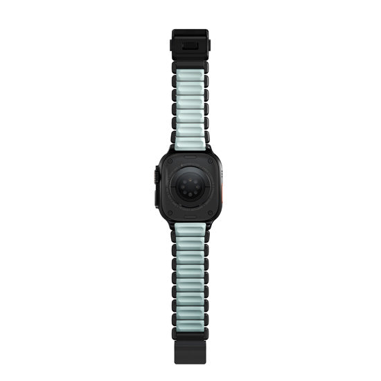 Bracelet Stratos 49mm Black Titanium/Icy Blue Glow KFM