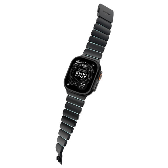 Bracelet Stratos 49mm Black Titanium/Icy Blue Glow KFM