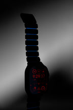 Bracelet Stratos 49mm Black Titanium/Icy Blue Glow KFM