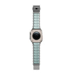 Bracelet Stratos 49mm 49mm Natural Titanium/Icy Blue Glow KFM