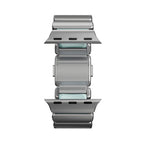 Bracelet Stratos 49mm 49mm Natural Titanium/Icy Blue Glow KFM
