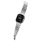 Bracelet Stratos 49mm 49mm Natural Titanium/Icy Blue Glow KFM