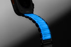 Bracelet Stratos 49mm 49mm Natural Titanium/Icy Blue Glow KFM