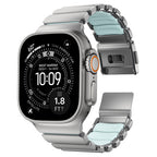 Bracelet Stratos 49mm 49mm Natural Titanium/Icy Blue Glow KFM