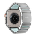 Bracelet Stratos 49mm 49mm Natural Titanium/Icy Blue Glow KFM
