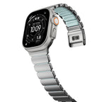 Bracelet Stratos 49mm 49mm Natural Titanium/Icy Blue Glow KFM