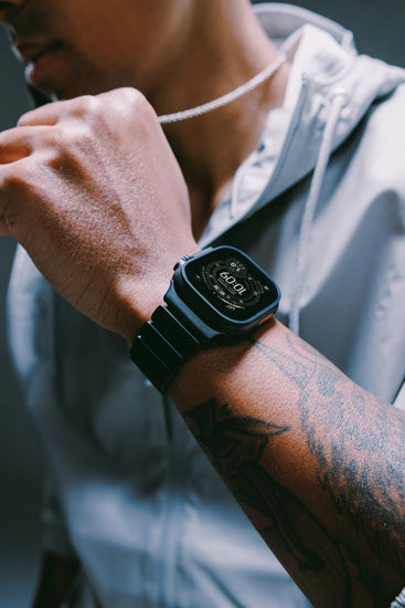 Bracelet Stratos 49mm Black Titanium/Ultra Orange KFM
