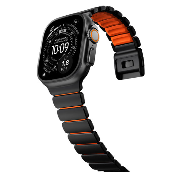 Bracelet Stratos 49mm Black Titanium/Ultra Orange KFM