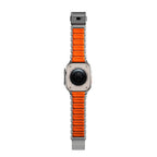 Bracelet Stratos 49mm Natural Titanium/Ultra Orange KFM