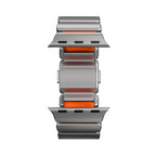 Bracelet Stratos 49mm Natural Titanium/Ultra Orange KFM