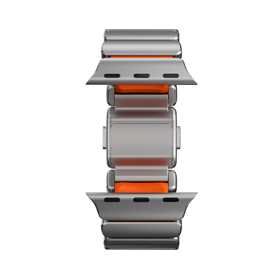 Bracelet Stratos 49mm Natural Titanium/Ultra Orange KFM