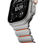 Bracelet Stratos 49mm Natural Titanium/Ultra Orange KFM