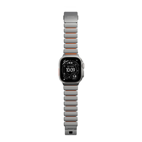 Bracelet Stratos 49mm Natural Titanium/Ultra Orange KFM