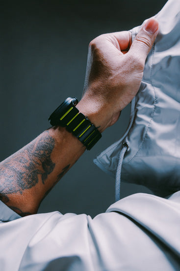 Bracelet Stratos 49mm Black Titanium/Volt KFM
