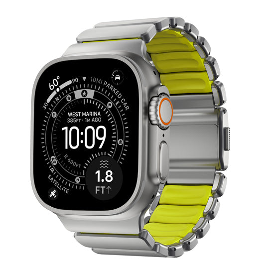 Bracelet Stratos 49mm Natural Titanium/Volt KFM