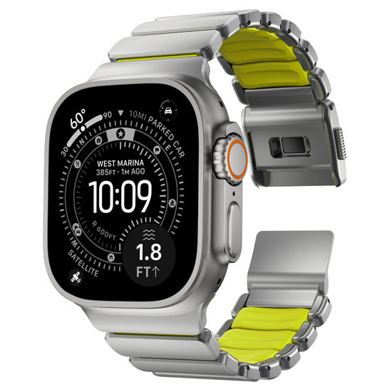 Bracelet Stratos 49mm Natural Titanium/Volt KFM