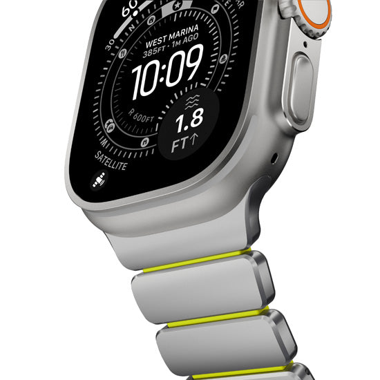 Bracelet Stratos 49mm Natural Titanium/Volt KFM