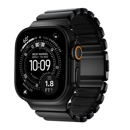 Bracelet Stratos 49mm Black Titanium/Black KFM