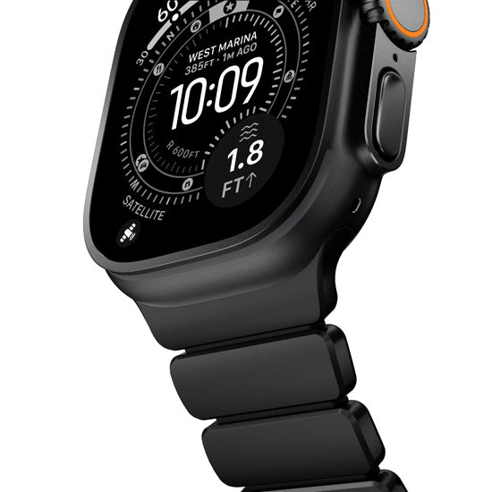 Bracelet Stratos 49mm Black Titanium/Black KFM