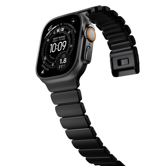 Bracelet Stratos 49mm Black Titanium/Black KFM