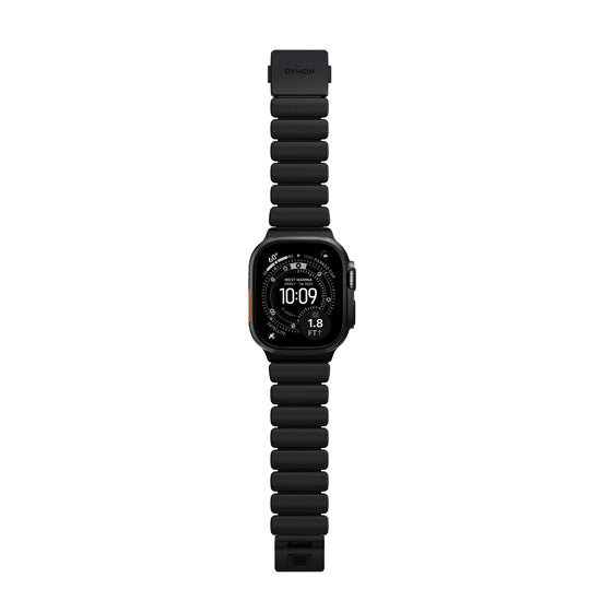 Bracelet Stratos 49mm Black Titanium/Black KFM