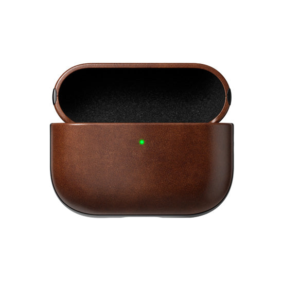 Coque Modern Cuir Horween AirPods Pro 3 Marron