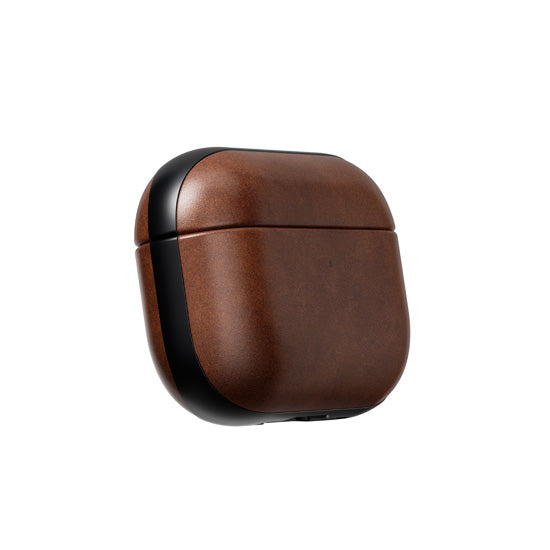 Coque Modern Cuir Horween AirPods Pro 3 Marron