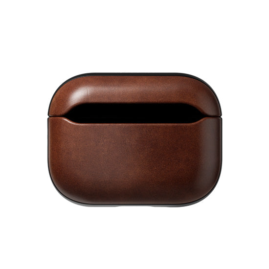 Coque Modern Cuir Horween AirPods Pro 3 Marron