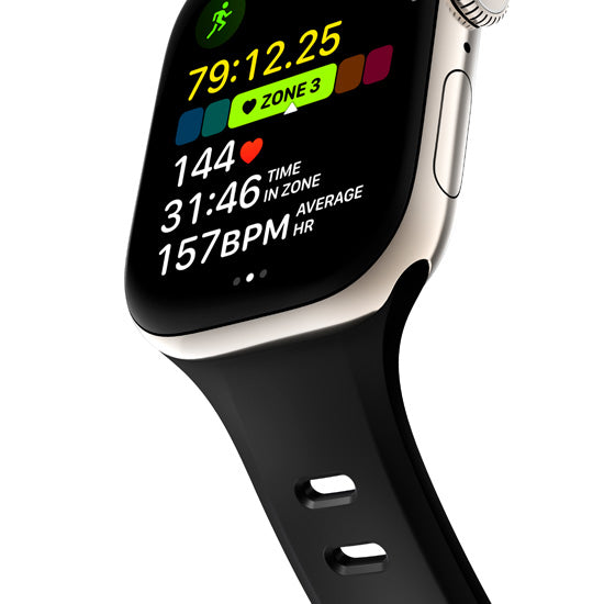 Bracelet Tempo Band Noir 46mm