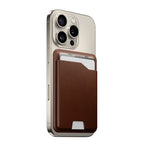 Mag Wallet avec Find My Rustic Brown