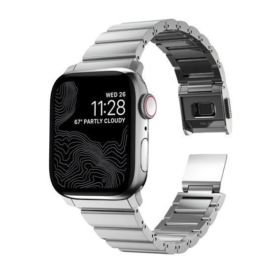 Bracelet acier 38/40/41/42 mm V2 Silver