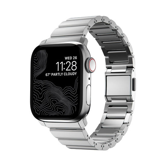 Bracelet acier 38/40/41/42 mm V2 Silver