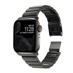 Bracelet acier 38/40/41/42 mm V2 Graphite Hardware