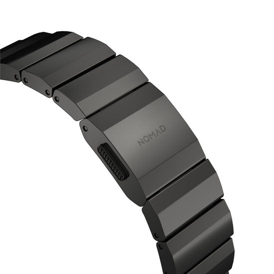 Bracelet acier 38/40/41/42 mm V2 Graphite Hardware