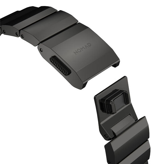 Bracelet acier 38/40/41/42 mm V2 Graphite Hardware