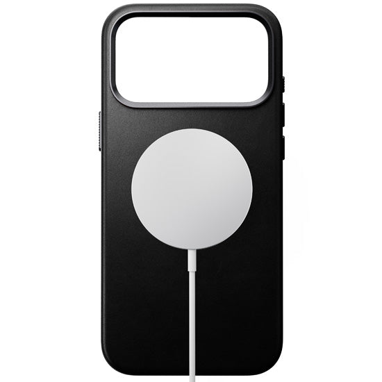 Coque Cuir Traditional iPhone 17 Pro Max Noir