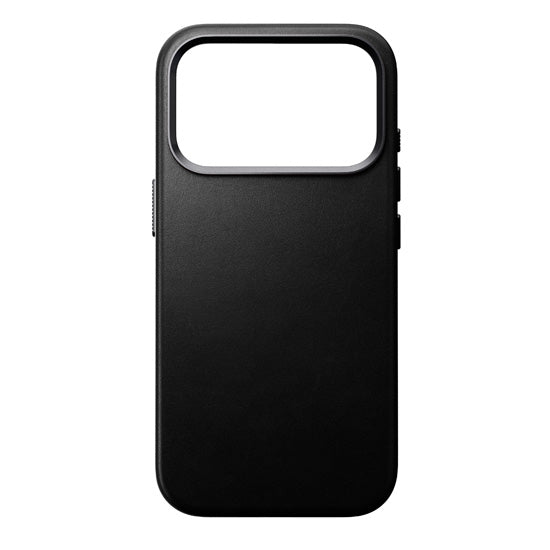 Coque Cuir Traditional iPhone 17 Pro Noir