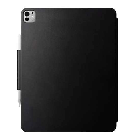 Folio en cuir pour iPad Pro 13 (M4/M5) Noir