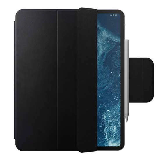 Folio en cuir pour iPad Pro 13 (M4/M5) Noir
