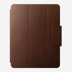 Folio en cuir pour iPad Pro 13 (M4/M5) Marron