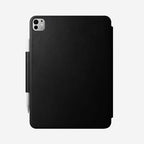 Folio en cuir pour iPad Pro 11 (M4/M5) Noir