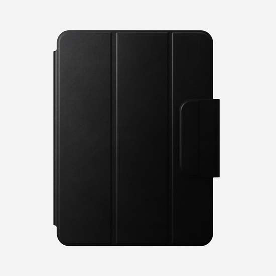 Folio en cuir pour iPad Pro 11 (M4/M5) Noir