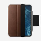 Folio en cuir pour iPad Pro 11 (M4/M5) Marron