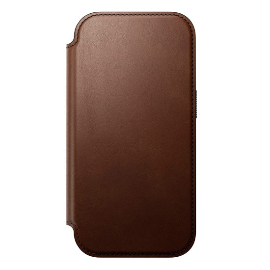 Folio Modern Cuir iPhone 17 Pro Marron