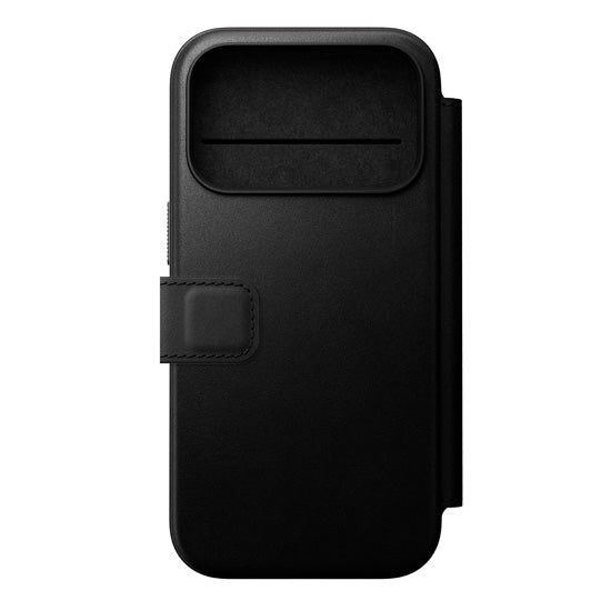 Folio Modern Cuir iPhone 17 Pro Noir