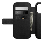 Folio Modern Cuir iPhone 17 Pro Noir