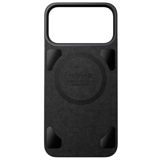 Coque arrière cuir magnétique Horween iPhone 17 Pro Max Marron