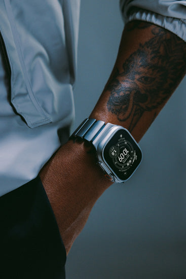 Bracelet Stratos 49mm Natural Titanium/Black KFM