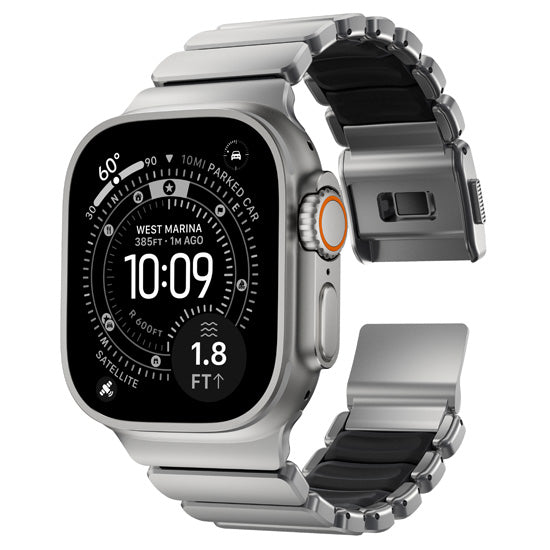Bracelet Stratos 49mm Natural Titanium/Black KFM
