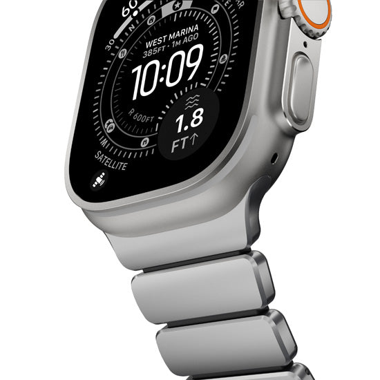 Bracelet Stratos 49mm Natural Titanium/Black KFM